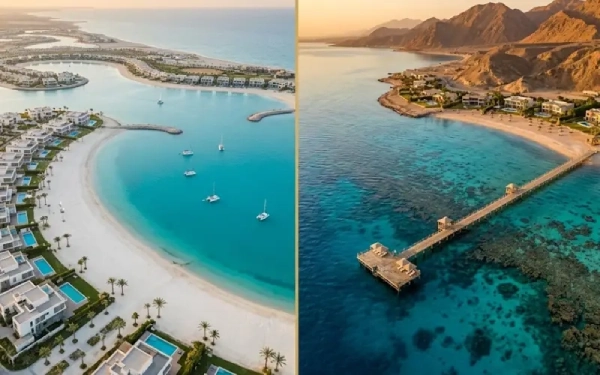 ايهما افضل الساحل الشمالي ام العين السخنه